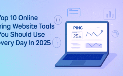 Top 10 Online Ping Website Tools You Should Use Every Day in 2025
