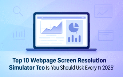Top 10 Webpage Screen Resolution Simulator Tools You Should Use Every Day in 2025