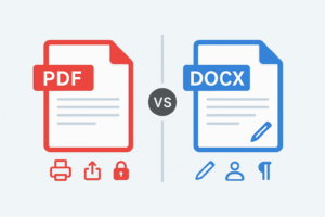 PDF vs DOCX: Which Format Is Better?