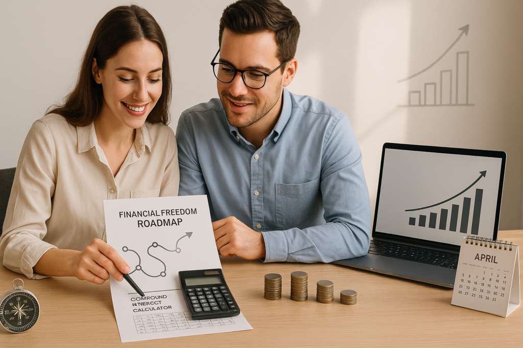 Financial Freedom Roadmap with a Compound Interest Calculator
