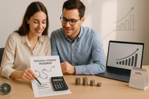 Financial Freedom Roadmap with a Compound Interest Calculator