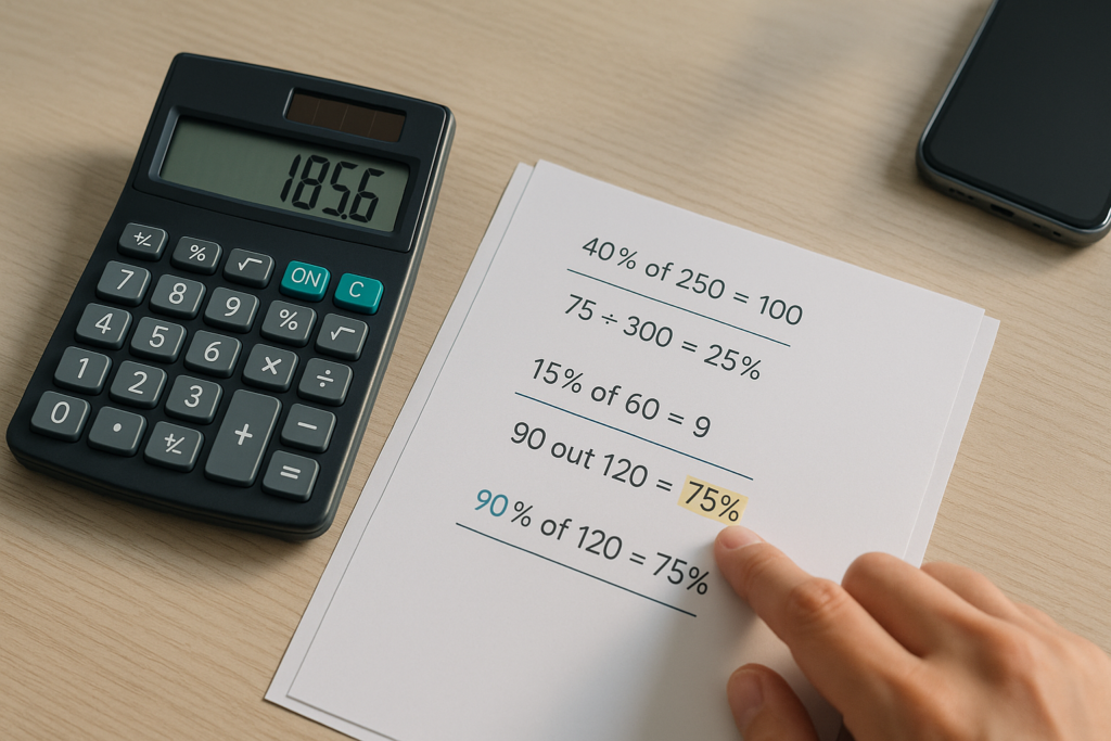 Percentage Calculator Guide: How to Calculate Percentages Easily