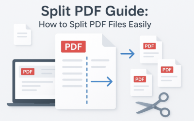Split PDF Guide: How to Split PDF Files Easily