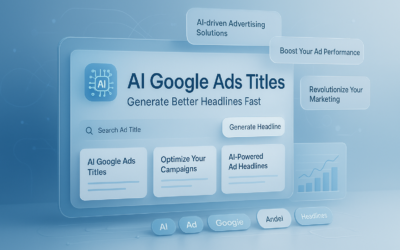 AI Google Ads Titles: Generate Better Headlines Fast