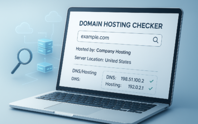 Domain Hosting Checker: Find Your Website’s Host Instantly
