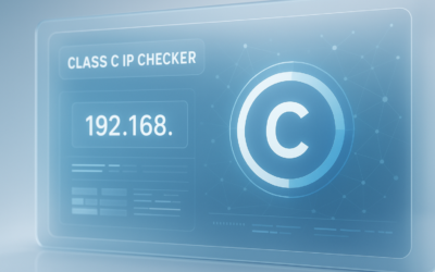 Class C IP Checker: Check Your IP Class Instantly