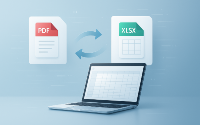 PDF to XLSX Converter: Convert PDFs to Editable Excel