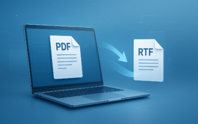 PDF to RTF Converter: How to Convert Files Easily