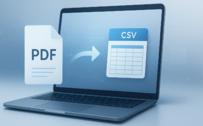 PDF to CSV Converter: How to Extract Data Quickly