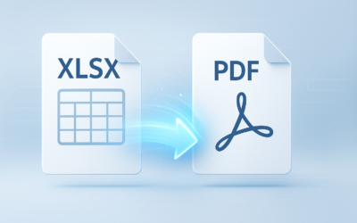 XLSX To PDF Converter: Convert Excel Files Easily