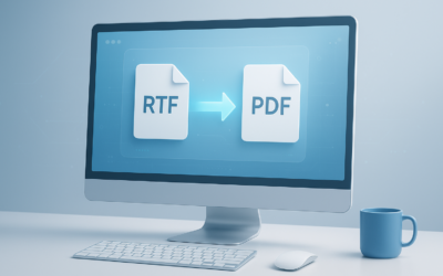 RTF to PDF Converter: How to Convert RTF Files Easily