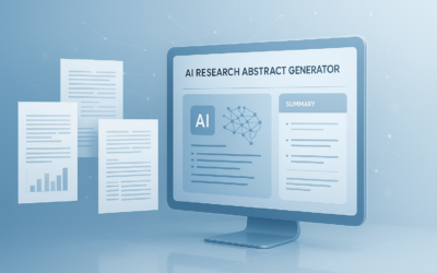 AI Research Abstract Generator: How It Works and Uses