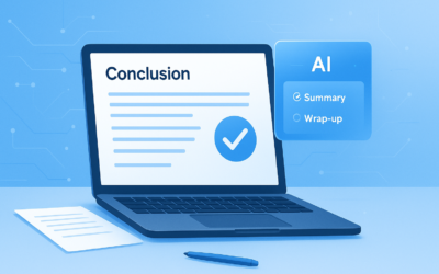 AI Blog Conclusion Best Practices for Clearer Closing Sections