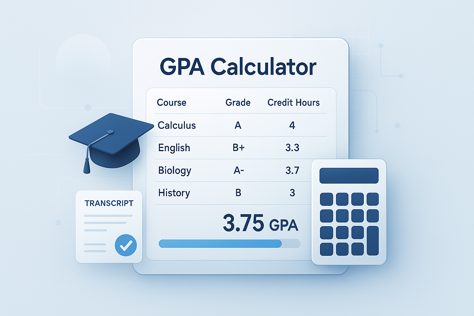 GPA Calculator: Calculate Your College Grade Point Average